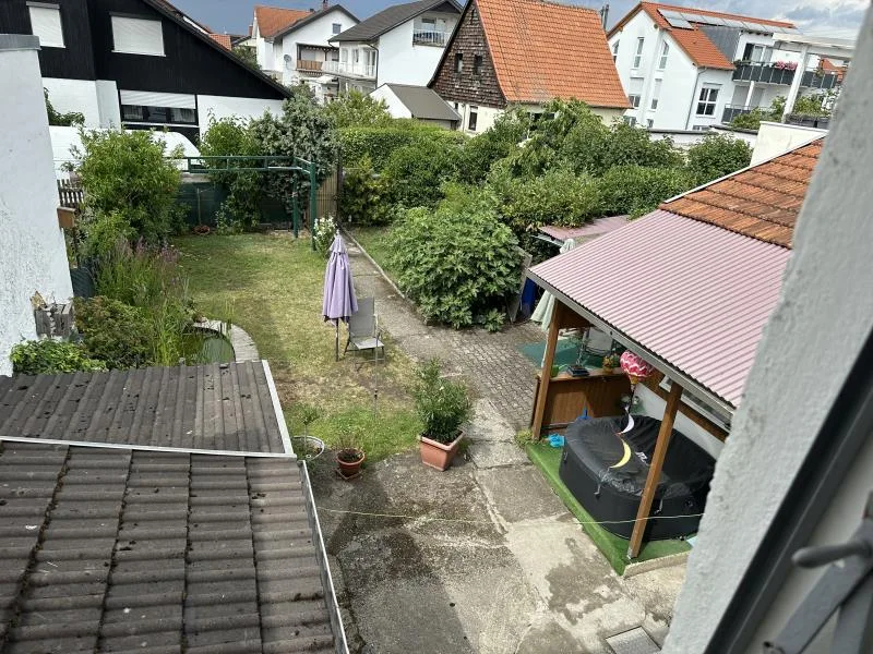 Blick in Garten