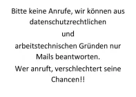 Bitte keine Anrufe