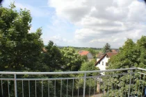 Blick von einem Balkon