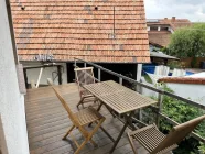 Balkon 9m² mit Scheune