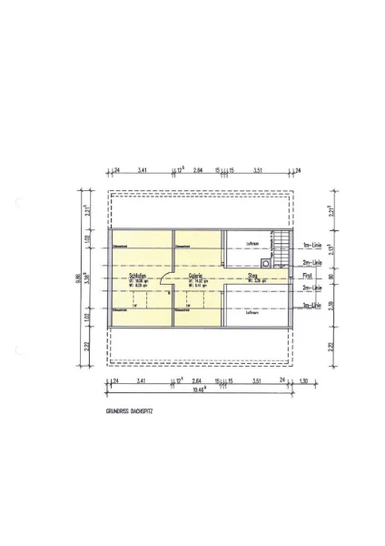 Grundrissplan DG