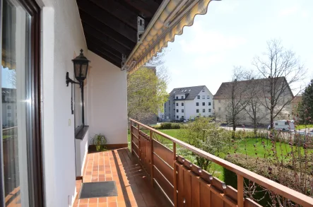 Balkon 1.OG - Wohnung kaufen in Freudenstadt - Geräumiges Wohnen auf 2 Etagen in der Nordstadt