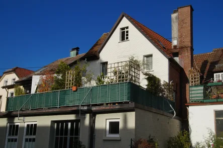 Süd-West-Ansicht - Haus kaufen in Freudenstadt - Ausbaufähiges Wohnhaus mit Gewerbefläche am unteren Marktplatz