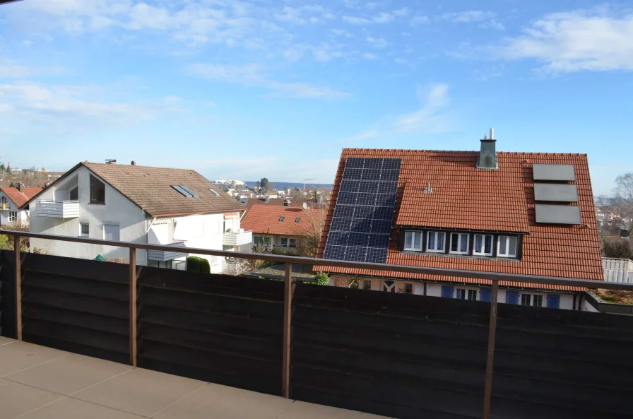 Balkon mit Ausblick