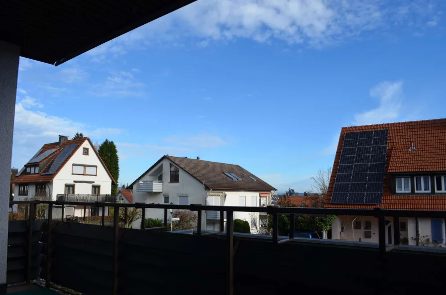 Balkon mit Ausblick