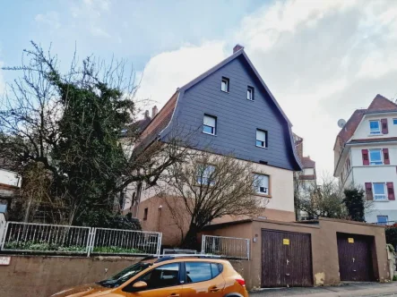 Ansicht - Haus kaufen in Heidenheim - Zentral gelegenes Wohnhaus in Heidenheim - gutes Renditeobjekt