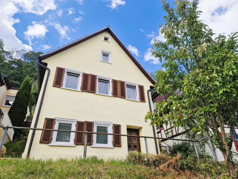 Ansicht - Haus kaufen in Heidenheim - Stilvolles Wohnen in traumhafter Innenstadtlage