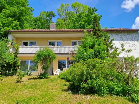 Ansicht Süd - Haus kaufen in Heidenheim - Exklusives Einfamilienhaus am Waldrand – Ihr Traumhaus in zentraler Lage!