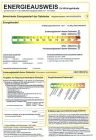 Auszug aus dem Energieausweis