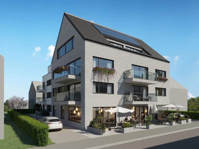 unverbindl. Visualisierung - Wohnung kaufen in Freiburg - Ideal für Paare - Hohe Wohnqualität