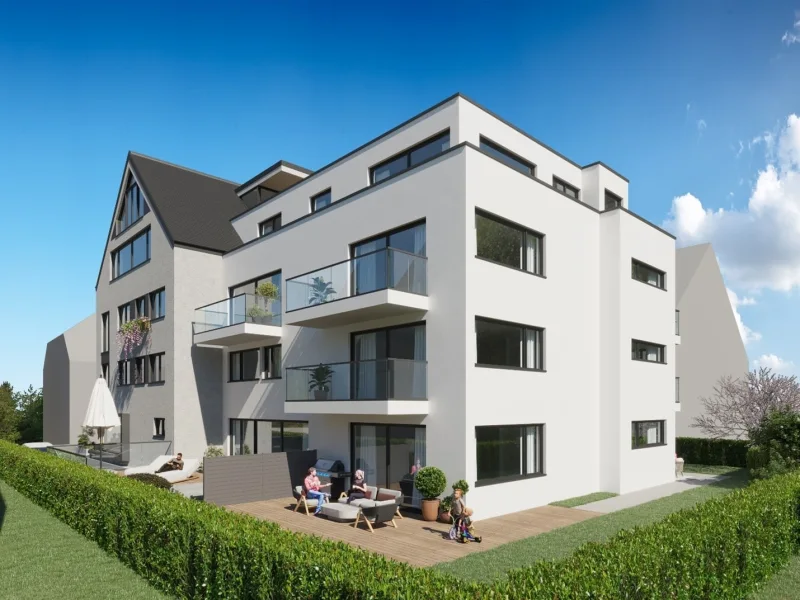 unverbindl. Visualisierung - Wohnung kaufen in Freiburg - Wohnen Sie komfortabel und nachhaltig. 