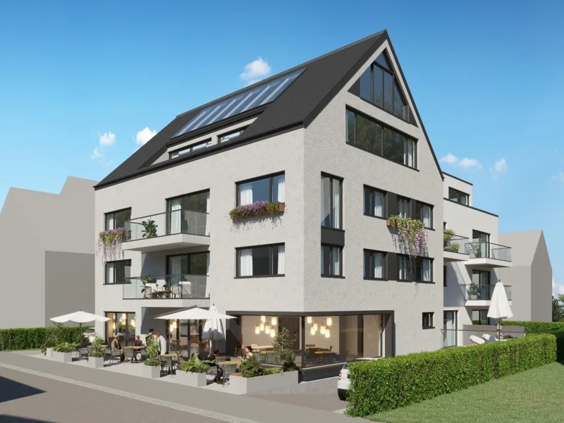 unverbindl. Visualisierung - Wohnung kaufen in Freiburg - Offenes Wohnkonzept - Entspanntes Lebensgefühl