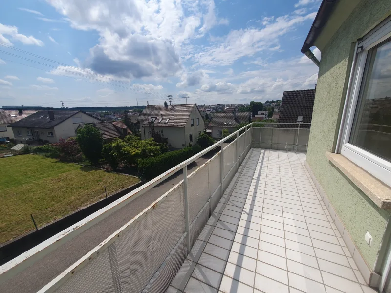 Großer Balkon Whg 1. OG (Einheit Nr. 3)