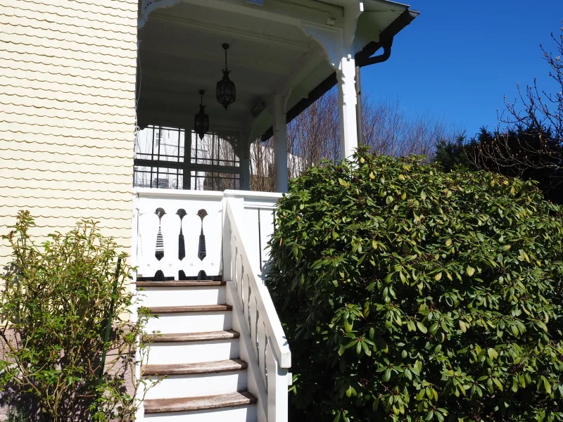 Gartenzugang der Veranda