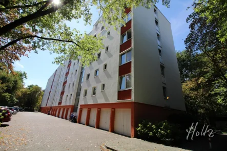 Außenansicht - Wohnung kaufen in Karlsruhe - Vermieten oder selbst einziehen - gut geschnittene 2-Zimmer-Wohnung in Karlsruhe zu verkaufen!