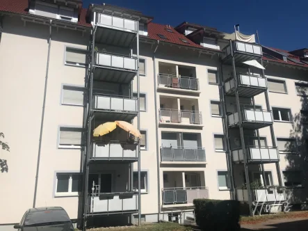 Gartenansicht - Wohnung kaufen in Freiburg i. Br. - Zeit für Sachwerte - gut vermietete 2-Zimmer-Wohnung Nähe Uniklinik !!