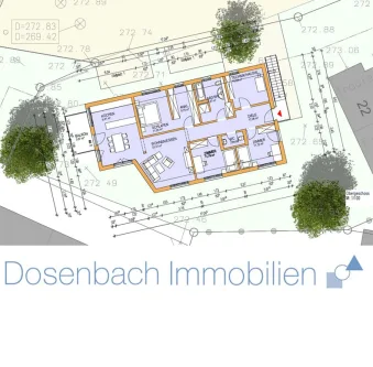 - Wohnung mieten in Weil am Rhein - 4 Zimmer-Neubauwohnung im 1. Obergeschoss