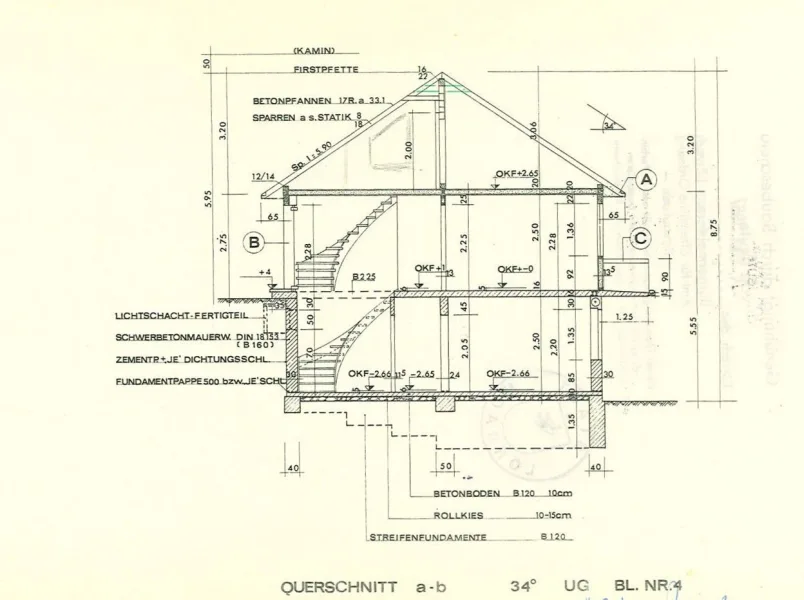 Querschnitt Haus 2