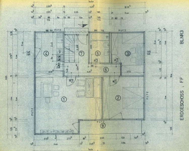 Grundriss Erdgeschoss Haus 2