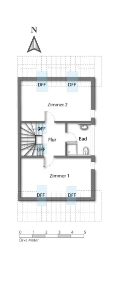 Grundriss Dachgeschoss