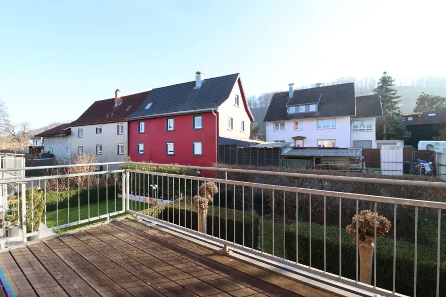 Balkon im Obergeschoss