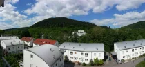 Ausblick vom Balkon