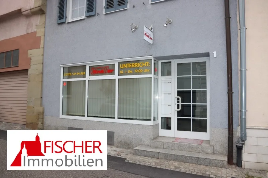 Außenansicht - Büro/Praxis mieten in Vaihingen/Enz - Büro oder Praxisraum in der City...