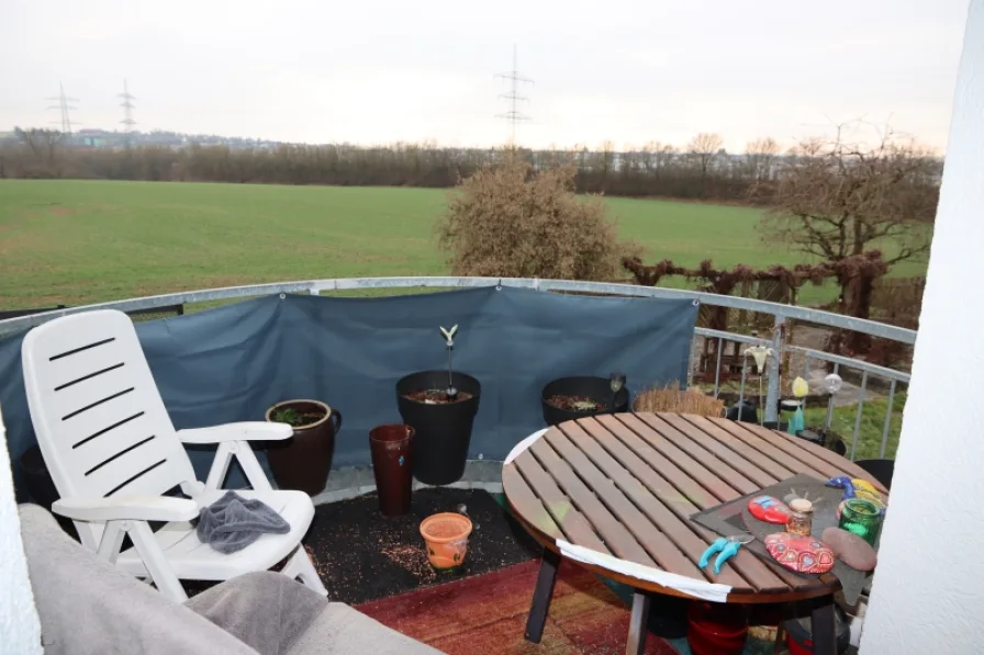 Balkon mit Ausblick