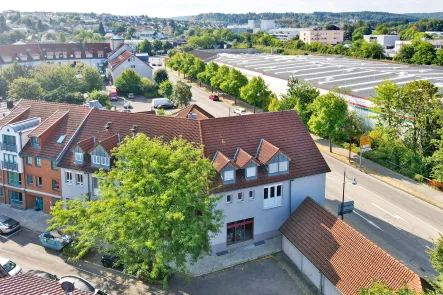 Draufsicht - Zinshaus/Renditeobjekt kaufen in Bretten - Lukrative Kapitalanlage: Vollständig modernisiertes und voll vermietetes Mehrfamilienhaus