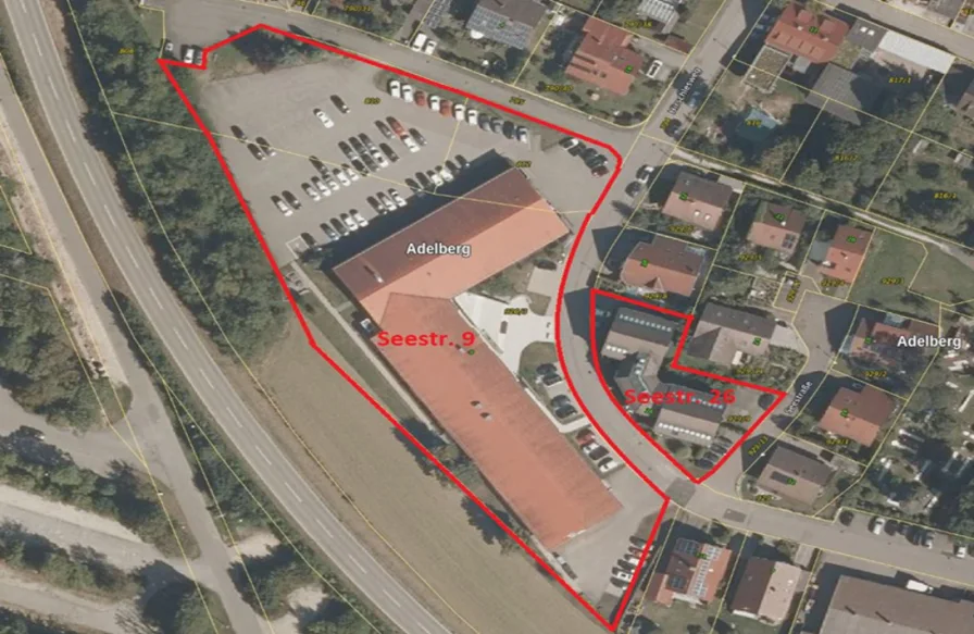 Titelbild - Zinshaus/Renditeobjekt kaufen in Adelberg - Zwei Gewerbeimmobilien mit flexiblem Nutzungspotential in Adelberg