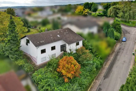 Haus und Umgebung - Haus kaufen in Gondelsheim - Familiendomizil in gepflegter Wohnlage mit viel Ausbau-Potenzial auf herrlich großem Grundstück