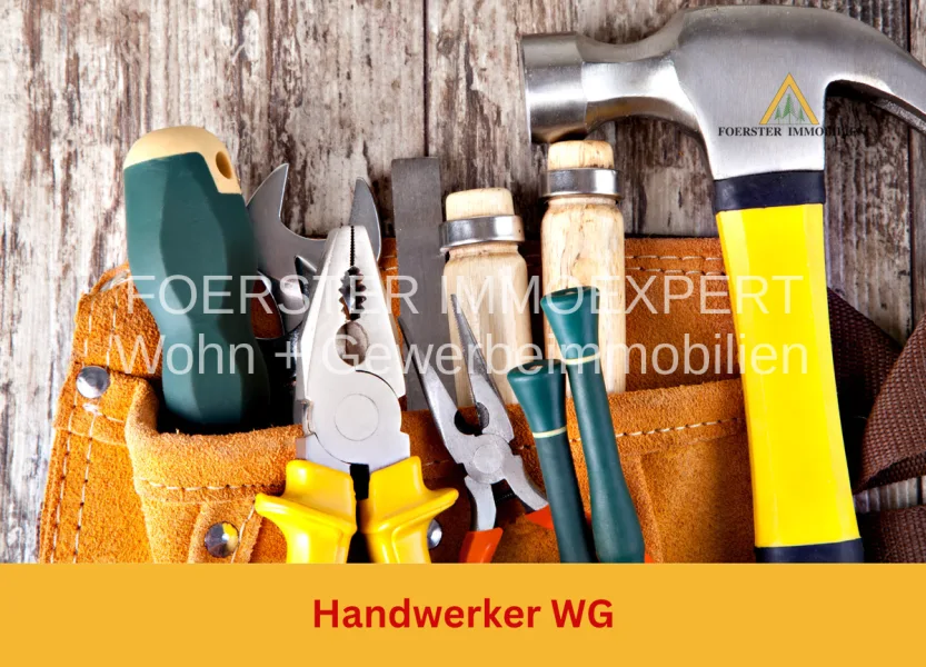 Handwerker WG - Wohnung mieten in Pforzheim - Platz für Mitarbeiter o. Wohngemeinschaft oder Werkstatt/Lager/Loft PF-N im EG