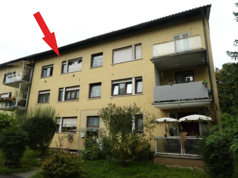 Bild1 - Wohnung kaufen in Fellbach - 3-Zimmer-Wohnung mit Balkon in ruhiger Wohnlage in Zentrumsnähe