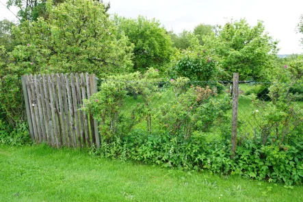 Gartentor - Grundstück kaufen in Freudenstadt - Entspannung pur: Gestalten Sie Ihre Freizeit im eigenen Garten ganz nach Lust und Laune