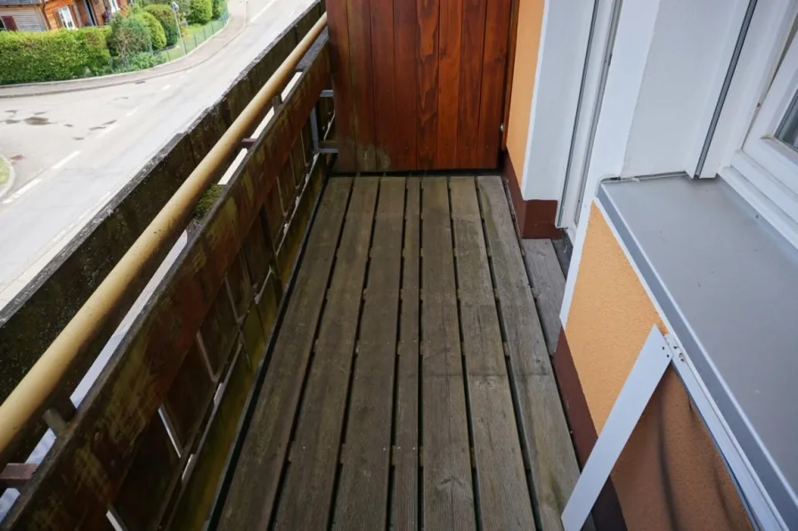 Balkon vor dem Schlafzimmer