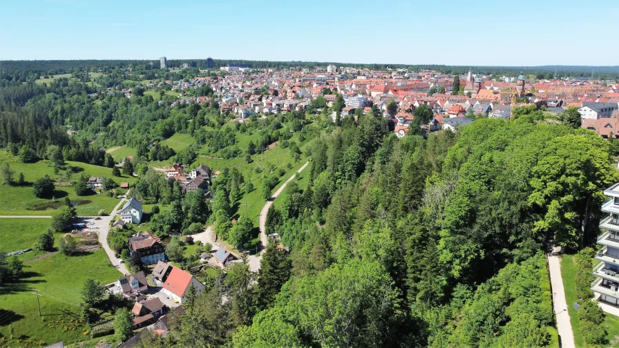 Ausblick Balkon