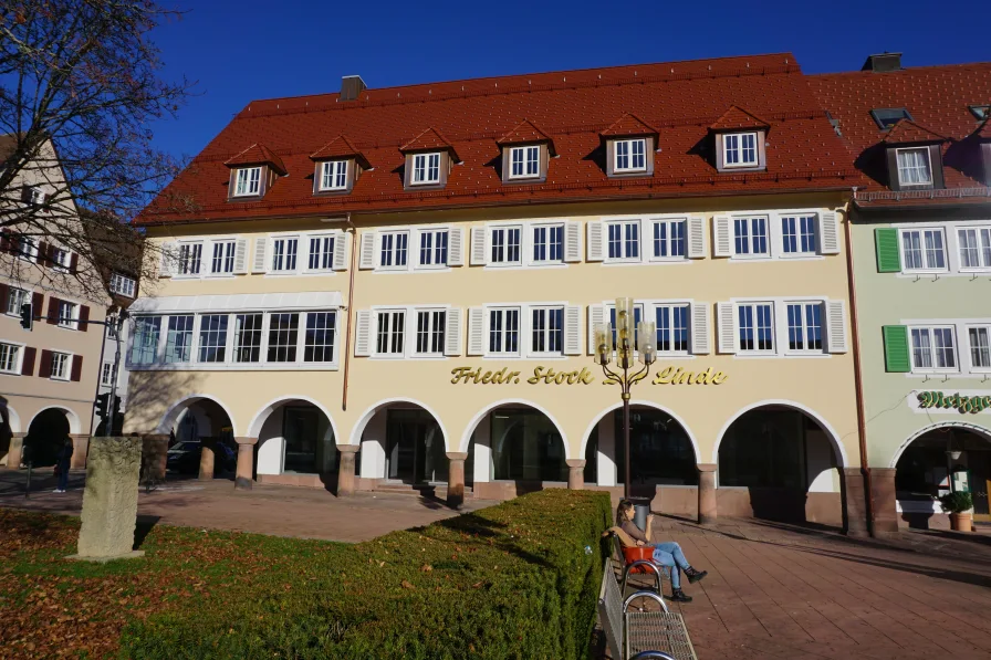 Startbild - Wohnung mieten in Freudenstadt - Schöne 3-Zimmer-Wohnung mitten auf dem Marktplatz  in Freudenstadt