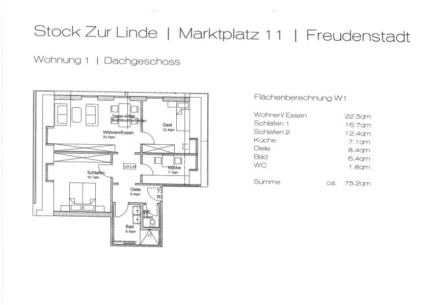 Grundriss WHG 1