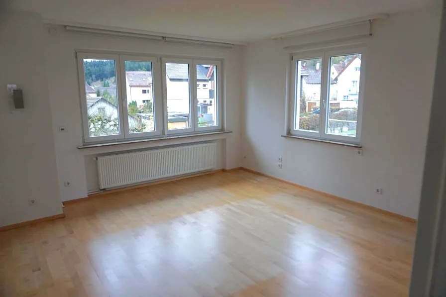 Wohnzimmer - Wohnung mieten in Freudenstadt - Gemütliche 3,5 Zimmer Wohnung im Herzen der Freudenstädter Südstadt!