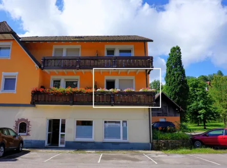 Hausansicht - Wohnung mieten in Baiersbronn - Schöne und helle 2-Zimmer Wohnung in naturnaher Lage!