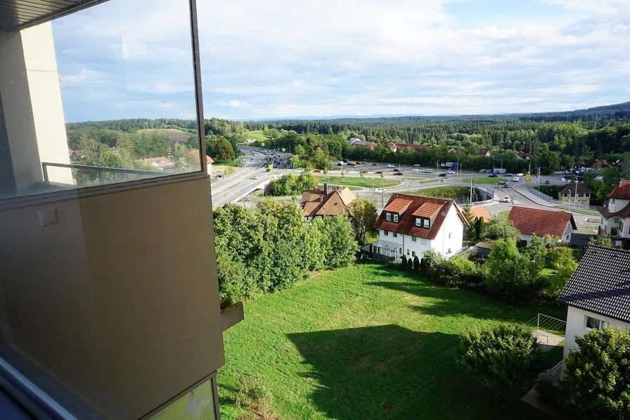 Ausblick vom Esszimmer