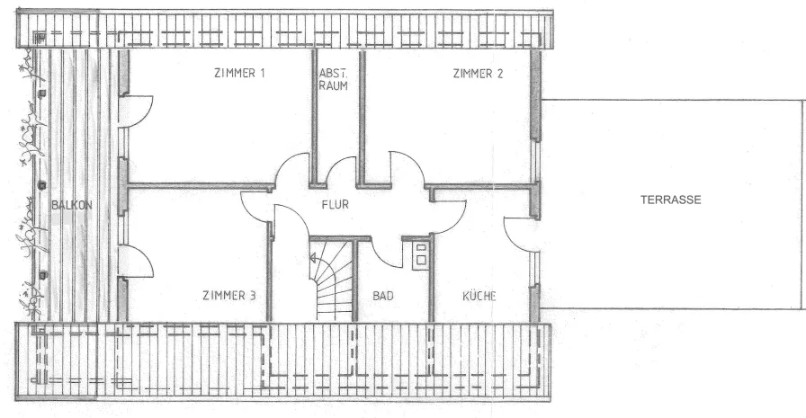 Grundriss Obergeschoss