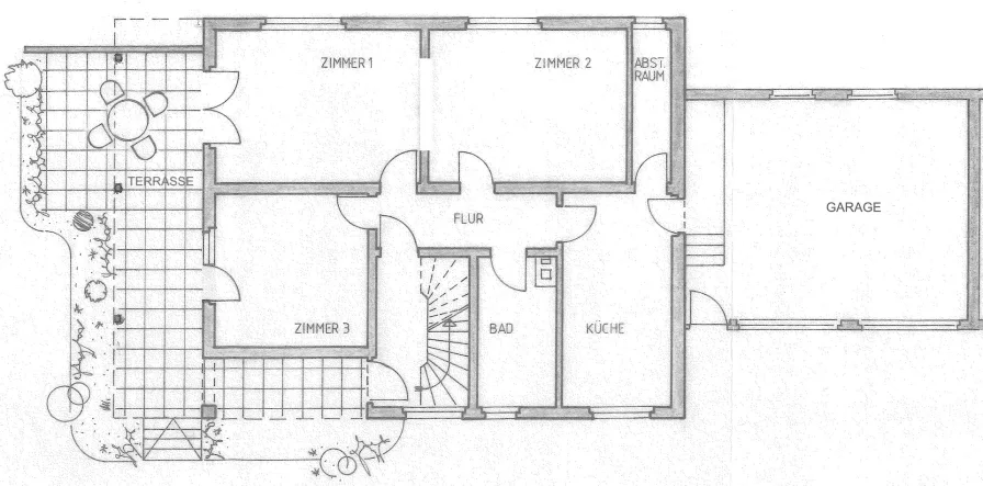 Grundriss Erdgeschoss