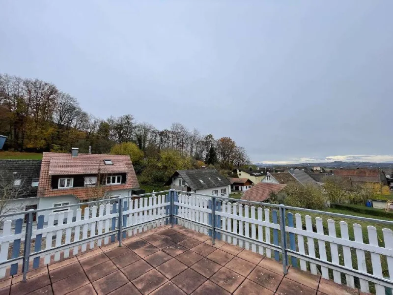 Balkon mit Fernsicht