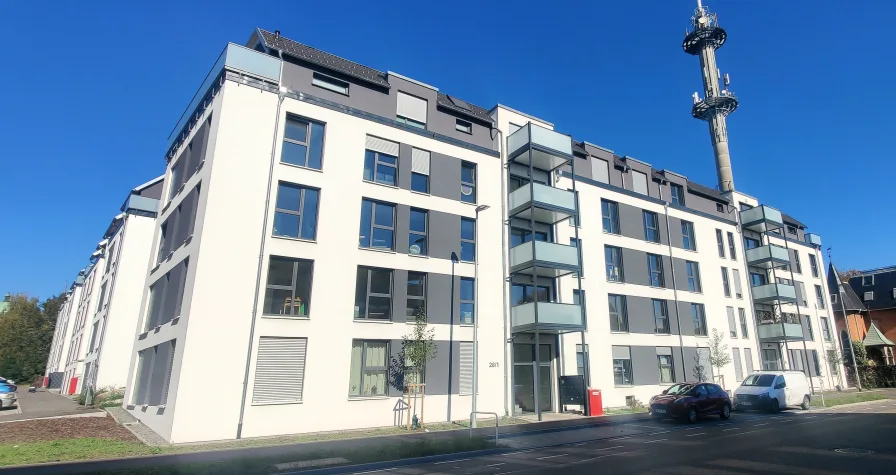 Frontansicht - Wohnung mieten in Lahr/Schwarzwald - Neuwertige 3 Zimmer Wohnung im Zentrum von Lahr mit Balkon!