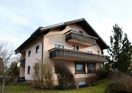Außenansicht - Haus kaufen in Dietersweiler - Vermietetes Mehrfamilienhaus in ansprechender Ortsrandlage