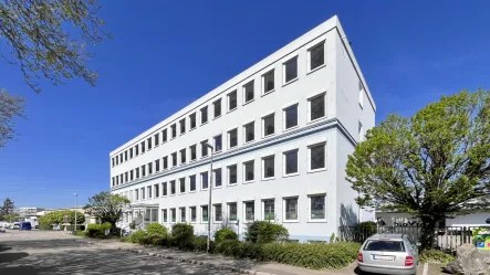 Außenansicht - Büro/Praxis kaufen in Freiburg i. Br. / Brühl - Große Büroetage mit vielen Nutzungsmöglichkeiten im Gewerbegebiet-Nord