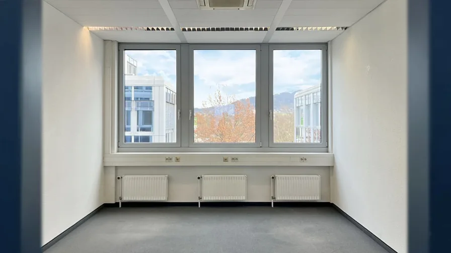 Büro mit Blick in Richtung Schwarzwald