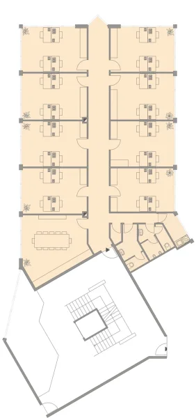 2. Obergeschoss - Büro/Praxis 13.2 Nord