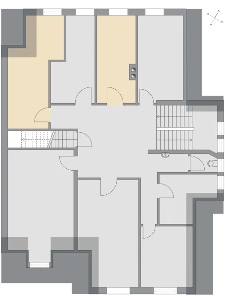 Dachgeschoss mit 2 Hobbyräumen